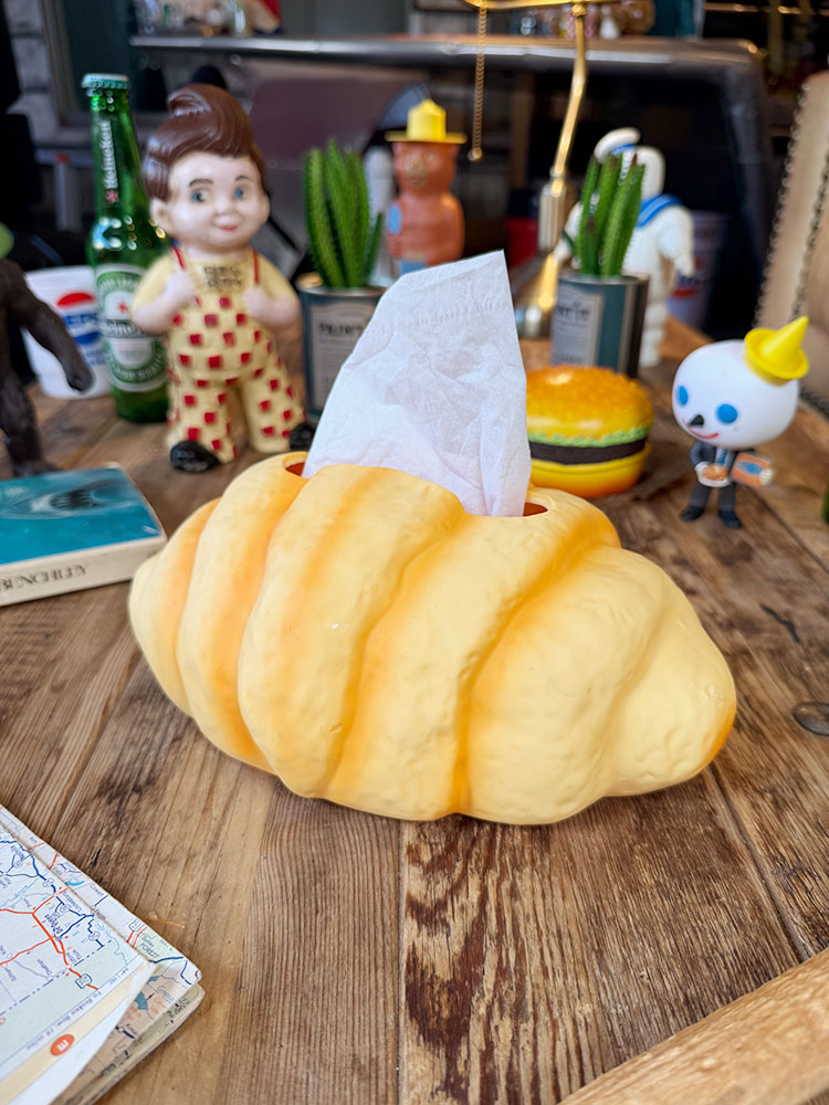 クロワッサン　ティッシュケース　※ハーフサイズティッシュ用 ■ アメリカン雑貨 アメリカ雑貨 | 