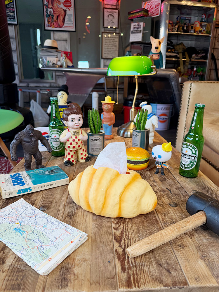 クロワッサン　ティッシュケース　※ハーフサイズティッシュ用 ■ アメリカン雑貨 アメリカ雑貨 |  | 02