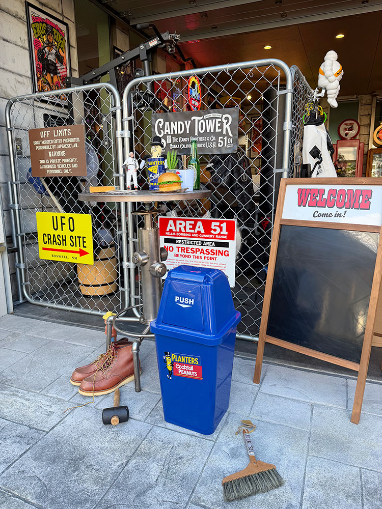 ミスターピーナッツ　ダストビン　20Lサイズ　（ネイビー）　ゴミ箱　トラッシュカン ■ アメリカン雑貨 アメリカ雑貨  爆買 |  | 05