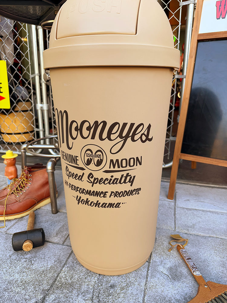 ムーンアイズ　45L　ダストボックス　（ベージュ）　ゴミ箱 ■ アメリカン雑貨 アメリカ雑貨 |  | 02