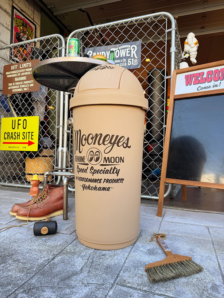 ムーンアイズ　45L　ダストボックス　（ベージュ）　ゴミ箱 ■ アメリカン雑貨 アメリカ雑貨 |  | 04