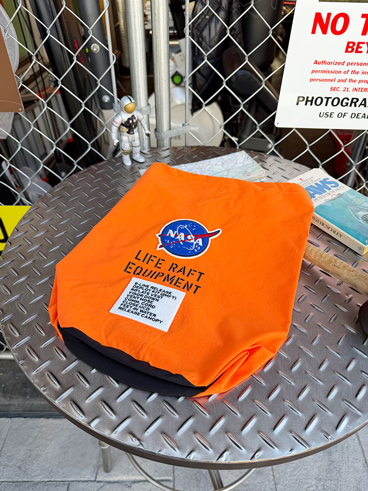 NASA　リップストップバッグ　スタッフサック　RED CANOE　レッドカヌー ■ アメリカン雑貨 アメリカ雑貨 |  | 08