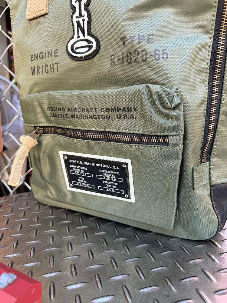 ボーイング　ヴィンテージロゴ　バックパック　リュック　14.5Lサイズ　RED CANOE　レッドカヌー ■ アメリカン雑貨 アメリカ雑貨 |  | 05