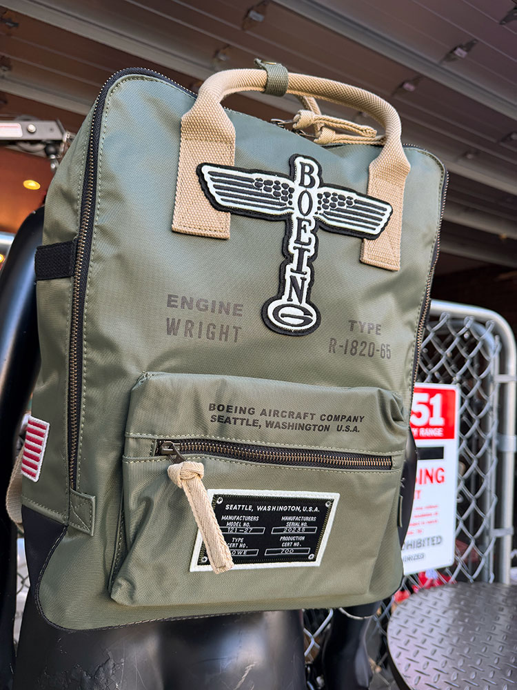 ボーイング　ヴィンテージロゴ　バックパック　リュック　14.5Lサイズ　RED CANOE　レッドカヌー ■ アメリカン雑貨 アメリカ雑貨 |  | 15