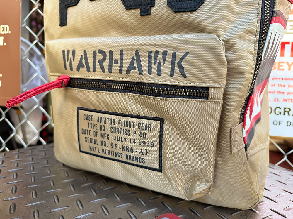 P-40　ウォーホーク　バックパック　リュック　14.5Lサイズ　RED CANOE　レッドカヌー ■ アメリカン雑貨 アメリカ雑貨 |  | 05