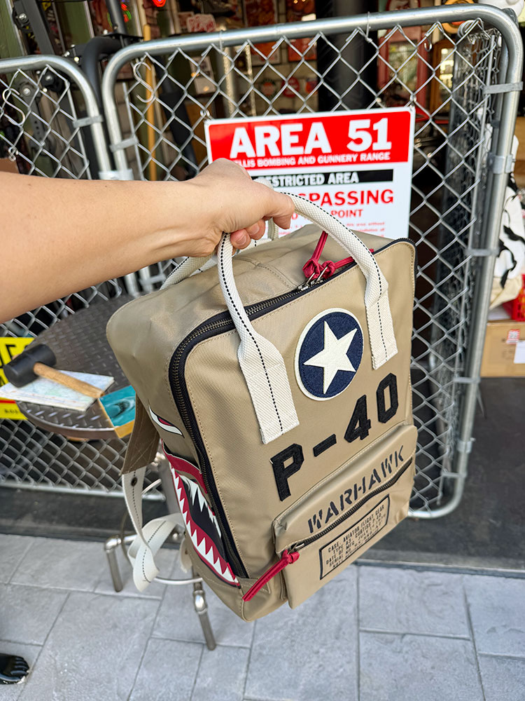 P-40　ウォーホーク　バックパック　リュック　14.5Lサイズ　RED CANOE　レッドカヌー ■ アメリカン雑貨 アメリカ雑貨 |  | 09