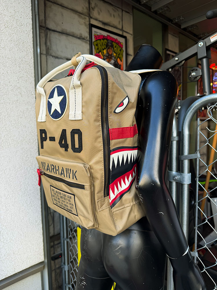 P-40　ウォーホーク　バックパック　リュック　14.5Lサイズ　RED CANOE　レッドカヌー ■ アメリカン雑貨 アメリカ雑貨 |  | 11