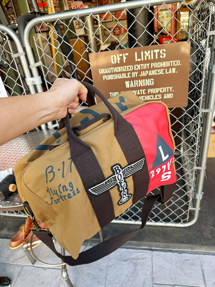 ボーイング B-17 キットバッグ RED CANOE レッドカヌー □ アメリカン