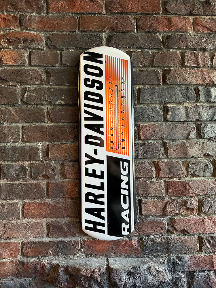 ハーレーダビッドソン　レーシング　オフィシャル　サーモメーター ■ アメリカン雑貨 アメリカ雑貨 | 