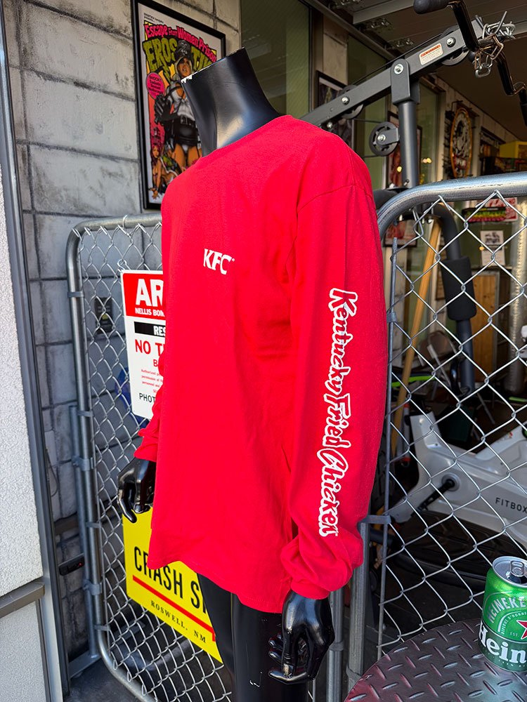 KFC　ケンタッキーフライドチキン　オフィシャル　ロンT　ロングスリーブシャツ ■ アメリカン雑貨 アメリカ雑貨 |  | 01