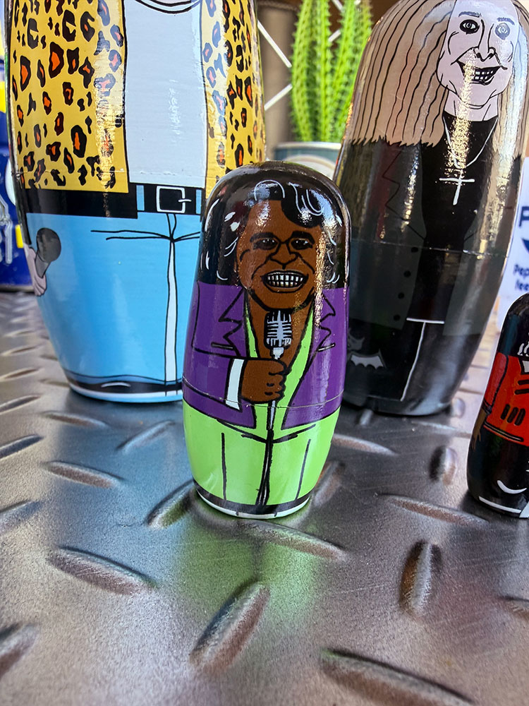 伝説のミュージシャンのマトリョーシカ　ミュージックレジェンド　マトリョーシカ ■ アメリカン雑貨 アメリカ雑貨  爆買 |  | 05