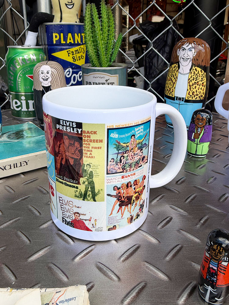 エルヴィス・プレスリー　オフィシャル　マグカップ　315ml　（映画ポスターコレクション）　公式グッズ ■ アメリカン雑貨 アメリカ雑貨 | 