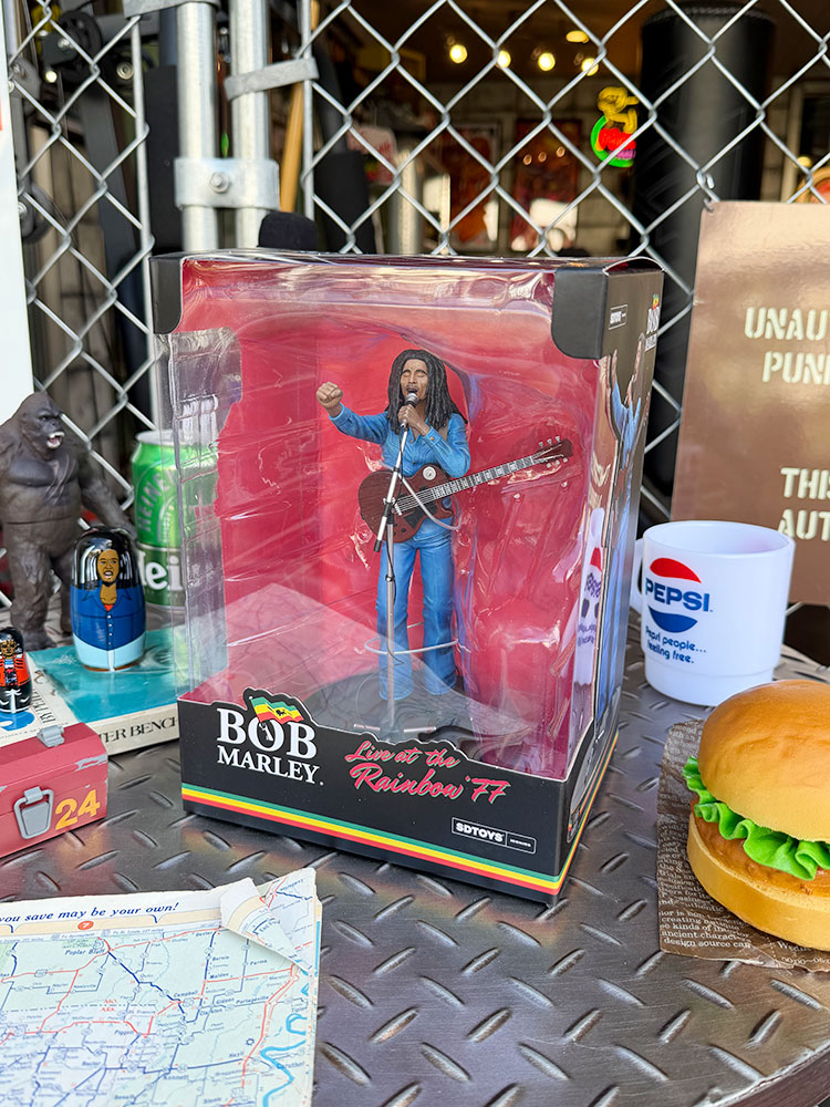 SDトイ　ボブ・マーリー　PVC　フィギュア　（Live at the Rainbow '77）　公式グッズ ■ アメリカン雑貨 アメリカ雑貨 |  | 07