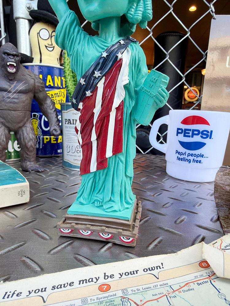 デッドストック 自由の女神 ボビングヘッド ■ アメリカン雑貨 アメリカ雑貨 関連画像2