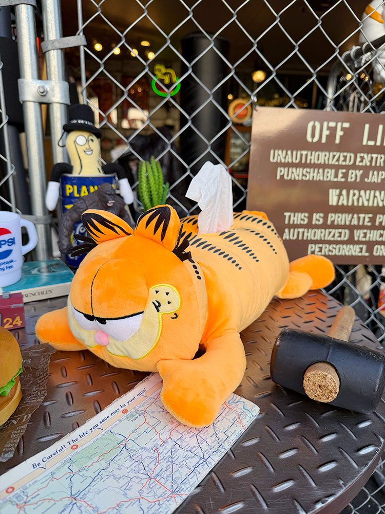 ガーフィールド　ぬいぐるみ　ティッシュカバー ■ アメリカン雑貨 アメリカ雑貨 | 