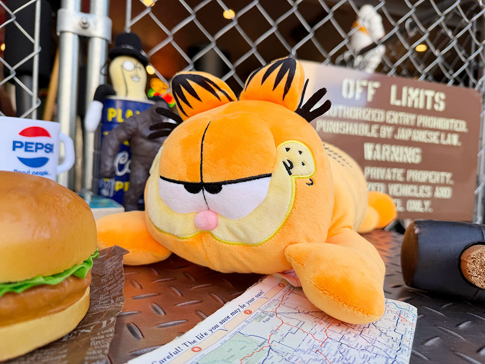 ガーフィールド　ぬいぐるみ　ティッシュカバー ■ アメリカン雑貨 アメリカ雑貨 |  | 02