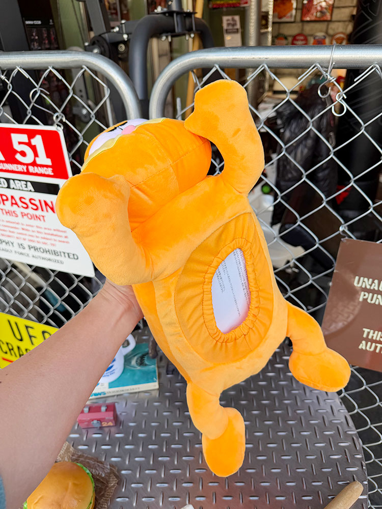 ガーフィールド　ぬいぐるみ　ティッシュカバー ■ アメリカン雑貨 アメリカ雑貨 |  | 05