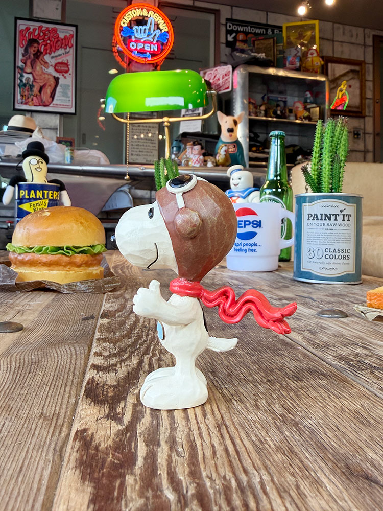 ジム・ショア　ピーナッツ　スヌーピー　フライングエース　コレクターズ　フィギュア　enesco　エネスコ ■ アメリカン雑貨 アメリカ雑貨 |  | 03