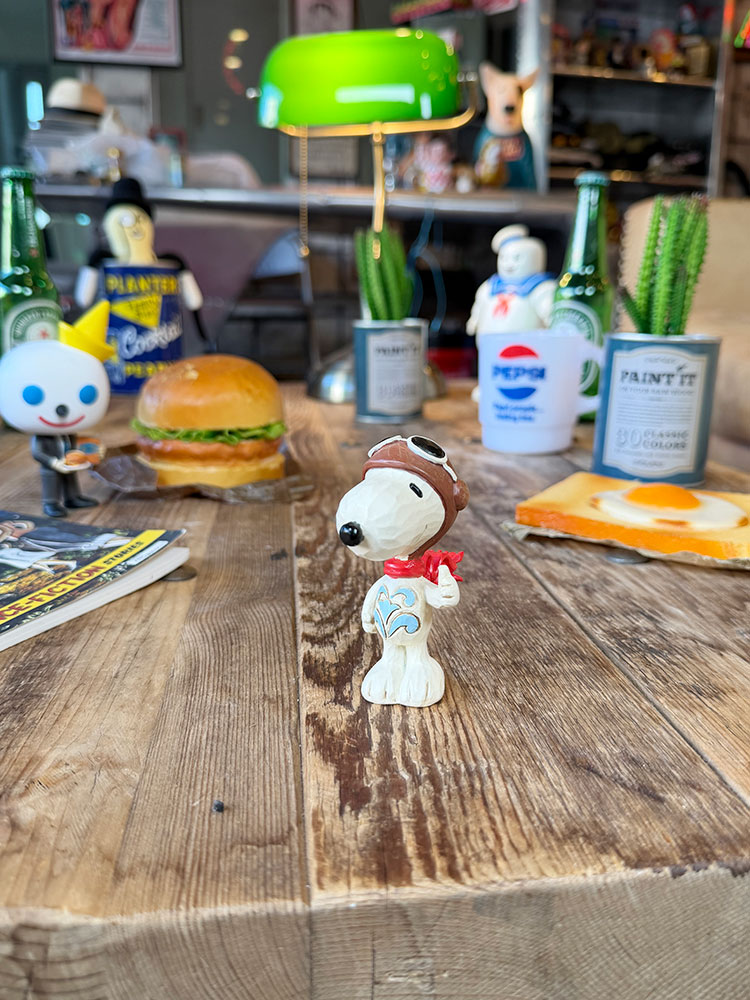 ジム・ショア　ピーナッツ　スヌーピー　フライングエース　コレクターズ　フィギュア　enesco　エネスコ ■ アメリカン雑貨 アメリカ雑貨 |  | 04