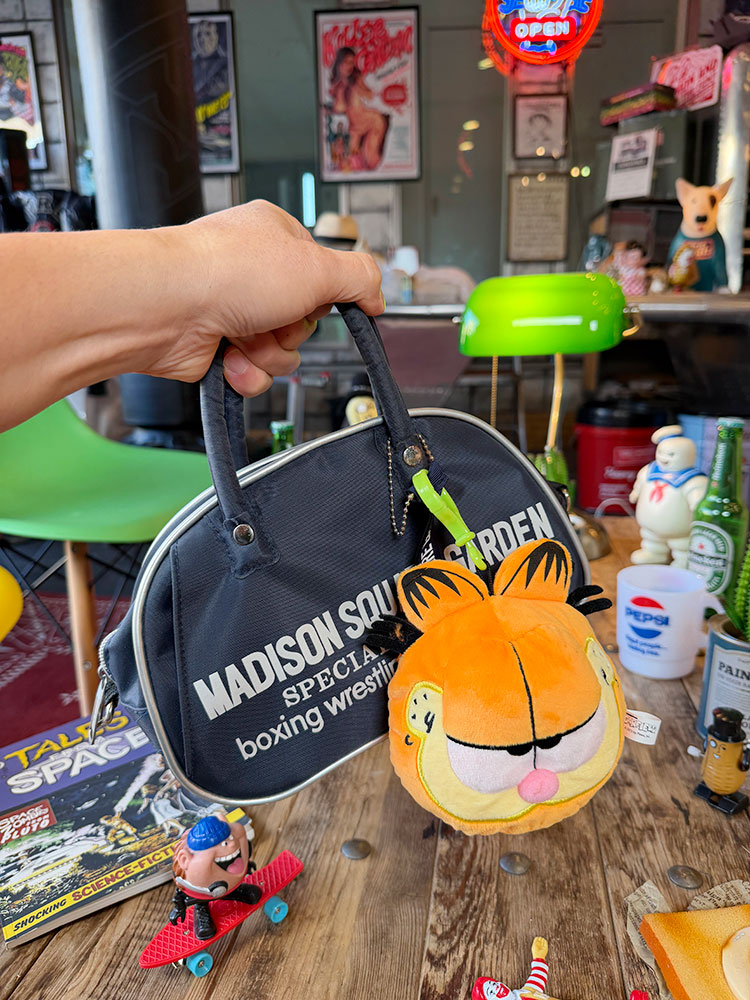 ガーフィールド ぬいぐるみ コインポーチ キーホルダー □ アメリカン