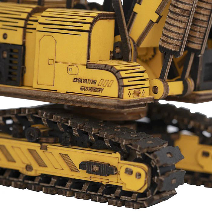 つくるんです！　働く乗り物シリーズ　パワーショベル　ユンボ　ショベルカー　DIYキット　（日本語説明書付き）　見本通りに完成します |  | 06