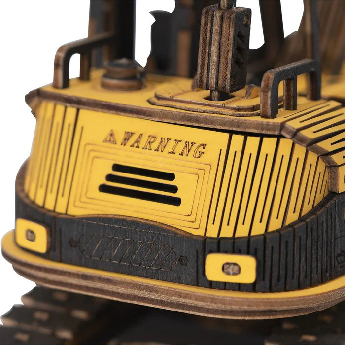 つくるんです！　働く乗り物シリーズ　パワーショベル　ユンボ　ショベルカー　DIYキット　（日本語説明書付き）　見本通りに完成します |  | 08