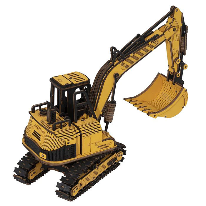 つくるんです！　働く乗り物シリーズ　パワーショベル　ユンボ　ショベルカー　DIYキット　（日本語説明書付き）　見本通りに完成します |  | 11