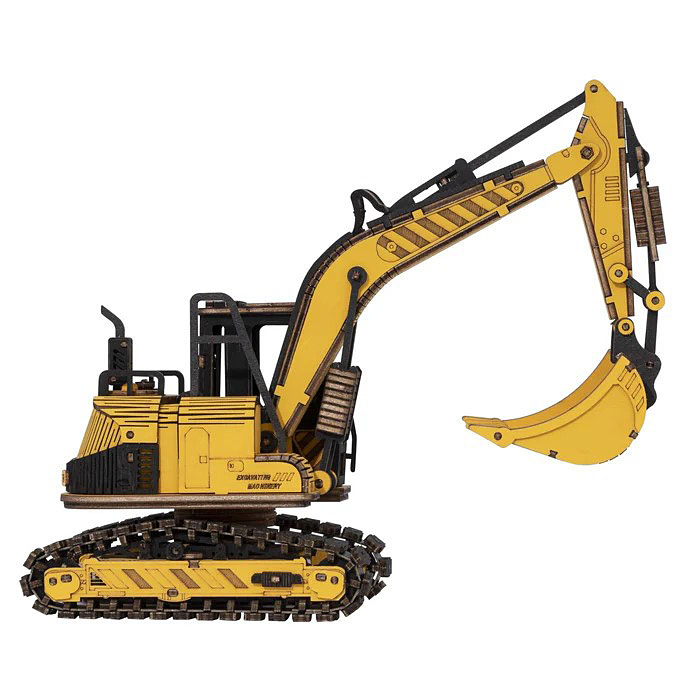 つくるんです！　働く乗り物シリーズ　パワーショベル　ユンボ　ショベルカー　DIYキット　（日本語説明書付き）　見本通りに完成します |  | 12