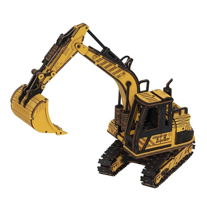 つくるんです！　働く乗り物シリーズ　パワーショベル　ユンボ　ショベルカー　DIYキット　（日本語説明書付き）　見本通りに完成します |  | 13