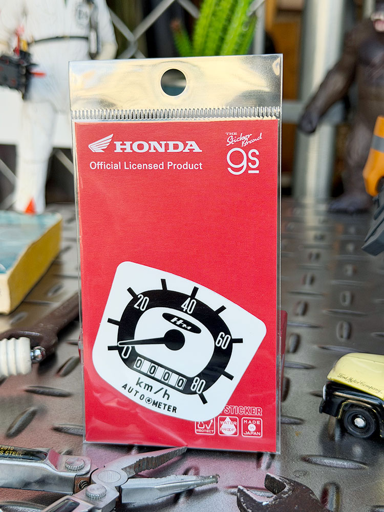 HONDA　ホンダ　バイク　ロゴ　オフィシャル　ステッカー　（スーパーカブ/スピードメーター） ■ アメリカン雑貨 アメリカ雑貨 | 