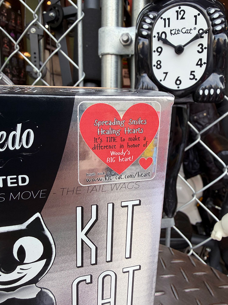 誕生90周年　限定モデル　キットキャット　クロック　リミテッドエディション　（タキシードブラック） ■ アメリカン雑貨 アメリカ雑貨 |  | 08