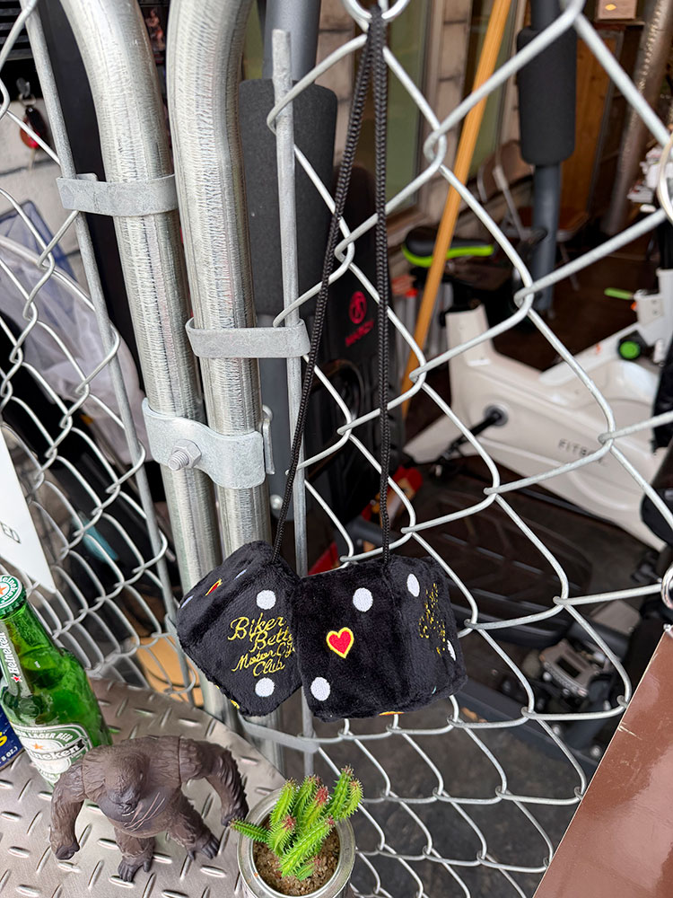 ベティ・ブープ　ファジーダイス　（ブラック）　ハンギングダイス ■ アメリカン雑貨 アメリカ雑貨 |  | 01