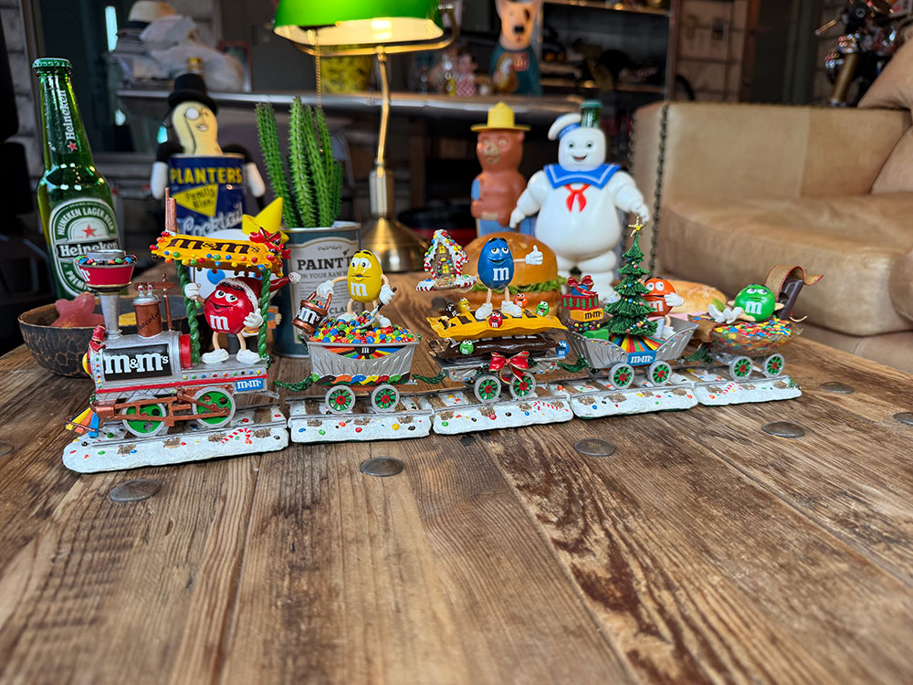 アンティーク★　ダンバリーミント　m&m's　クリスマストレイン ■ アメリカン雑貨 アメリカ雑貨 | 
