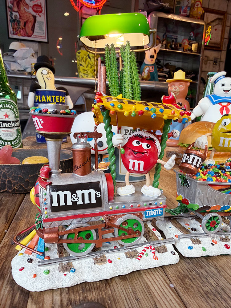 アンティーク★　ダンバリーミント　m&m's　クリスマストレイン ■ アメリカン雑貨 アメリカ雑貨 |  | 03
