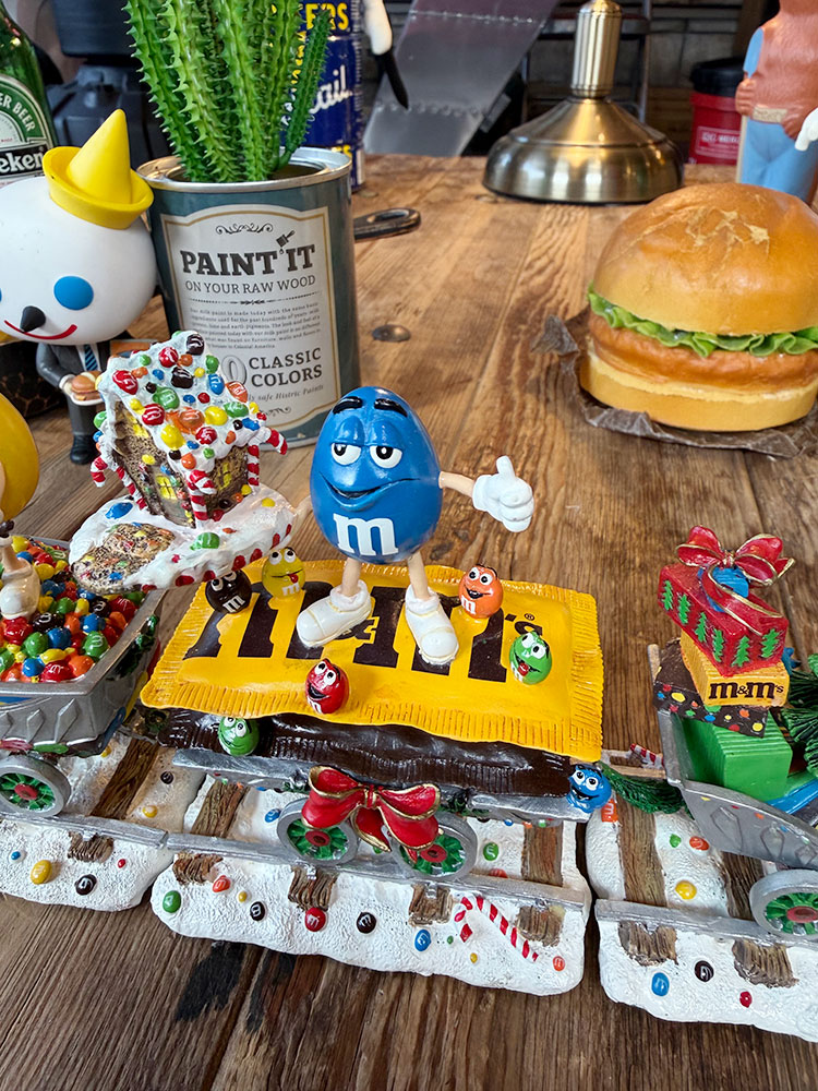 アンティーク★　ダンバリーミント　m&m's　クリスマストレイン ■ アメリカン雑貨 アメリカ雑貨 |  | 05