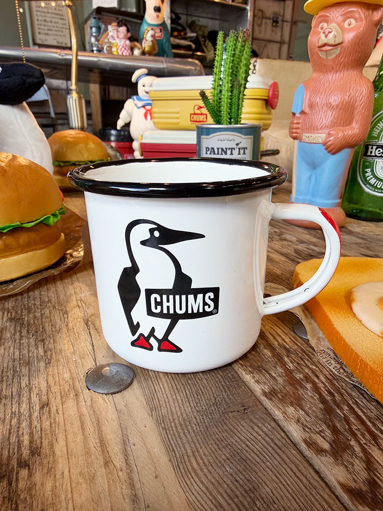 CHUMS チャムス オフィシャル エナメルマグ 375ml □ アメリカン雑貨
