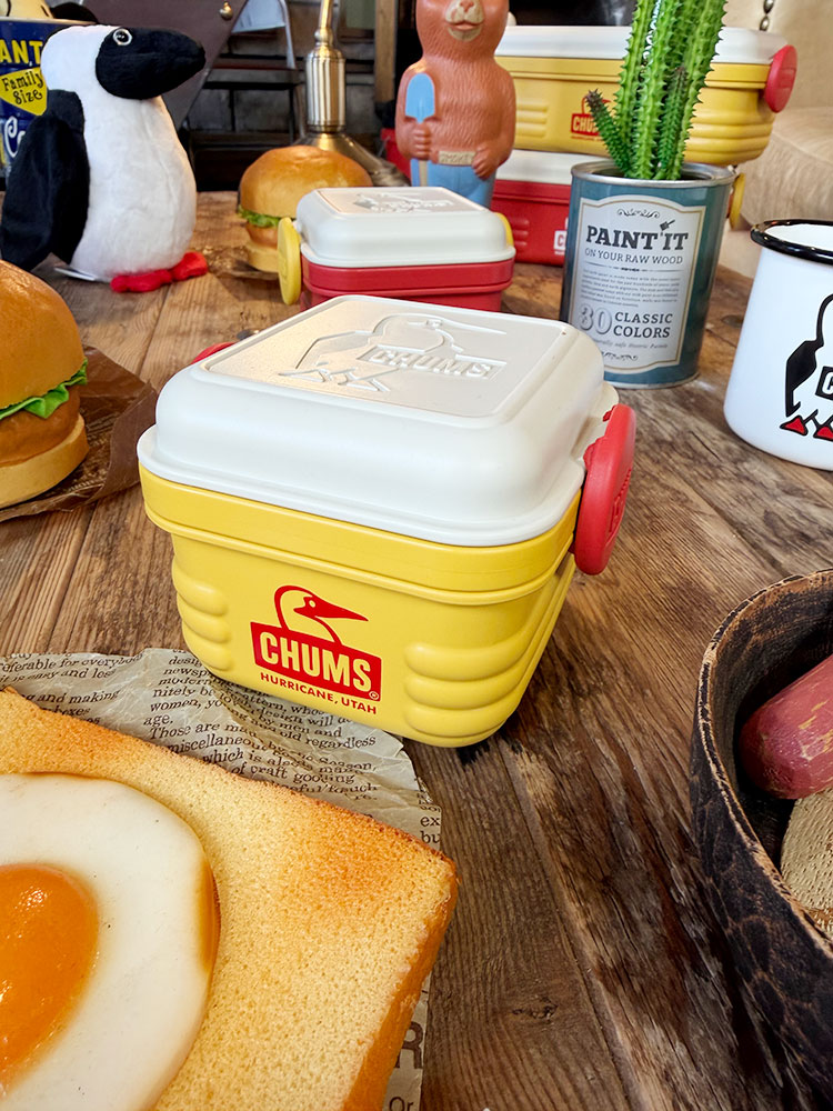 箱付き　チャムス　ホーロー　コンテナボックス CHUMS チャムス オフィシャル フードコンテナS 480ml （2個セット