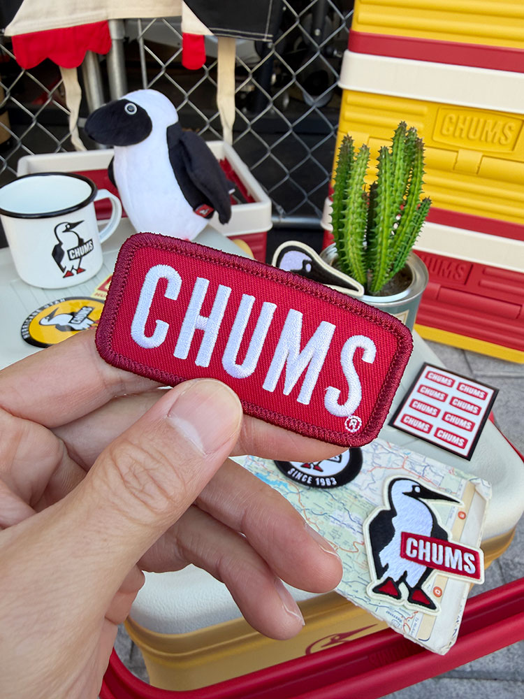 CHUMS　チャムス　ロゴ　オフィシャル　ワッペン　（Sサイズ/小さい方）　単品 ■ アメリカン雑貨 アメリカ雑貨 |  | 01