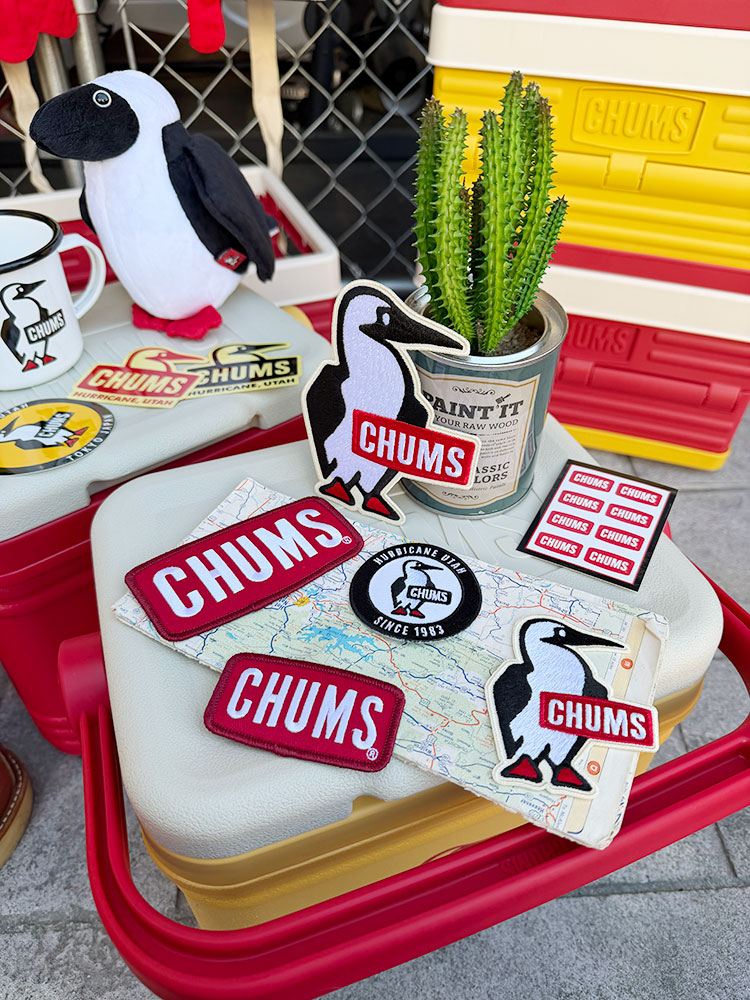 CHUMS　チャムス　ロゴ　オフィシャル　ワッペン　（Sサイズ/小さい方）　単品 ■ アメリカン雑貨 アメリカ雑貨 |  | 02