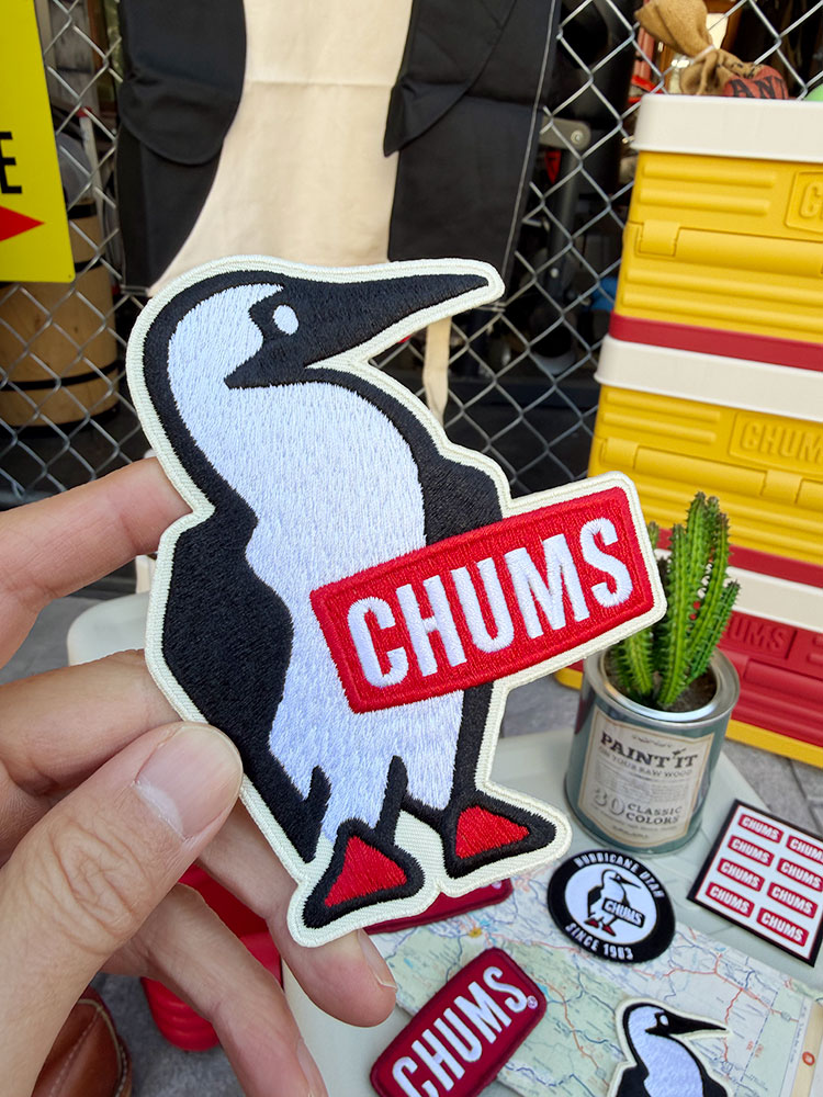 CHUMS　チャムス　ロゴ＆ブービーバード　オフィシャル　ワッペン　（5枚セット） ■ アメリカン雑貨 アメリカ雑貨 |  | 04