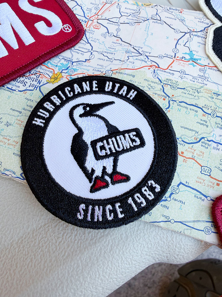 CHUMS　チャムス　ラウンド　ブービーロゴ　オフィシャル　ワッペン　単品 ■ アメリカン雑貨 アメリカ雑貨  爆買 | 