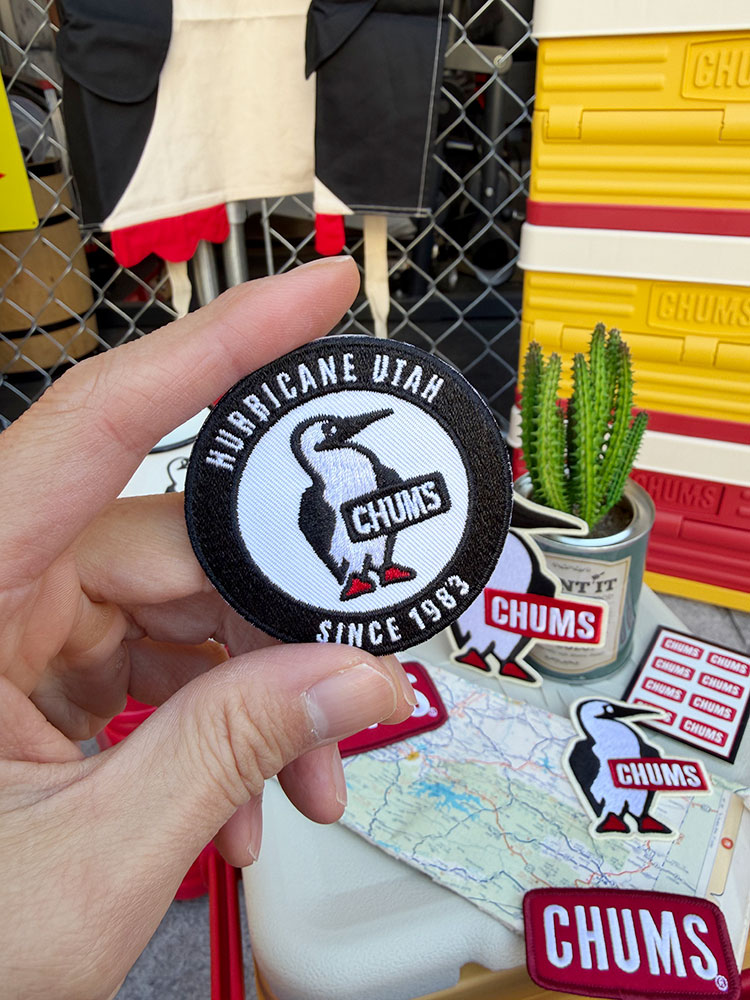 CHUMS　チャムス　ラウンド　ブービーロゴ　オフィシャル　ワッペン　単品 ■ アメリカン雑貨 アメリカ雑貨  爆買 |  | 01