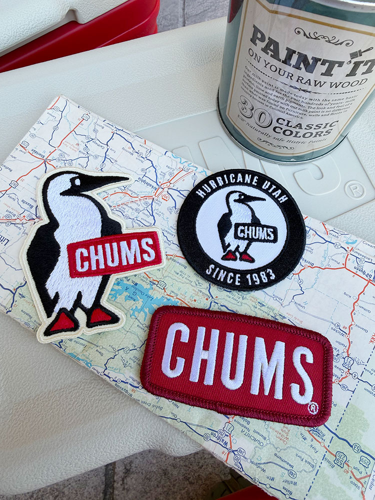 CHUMS　チャムス　ロゴ＆ブービーバード　オフィシャル　ワッペン　（3枚セット） ■ アメリカン雑貨 アメリカ雑貨 |  | 01