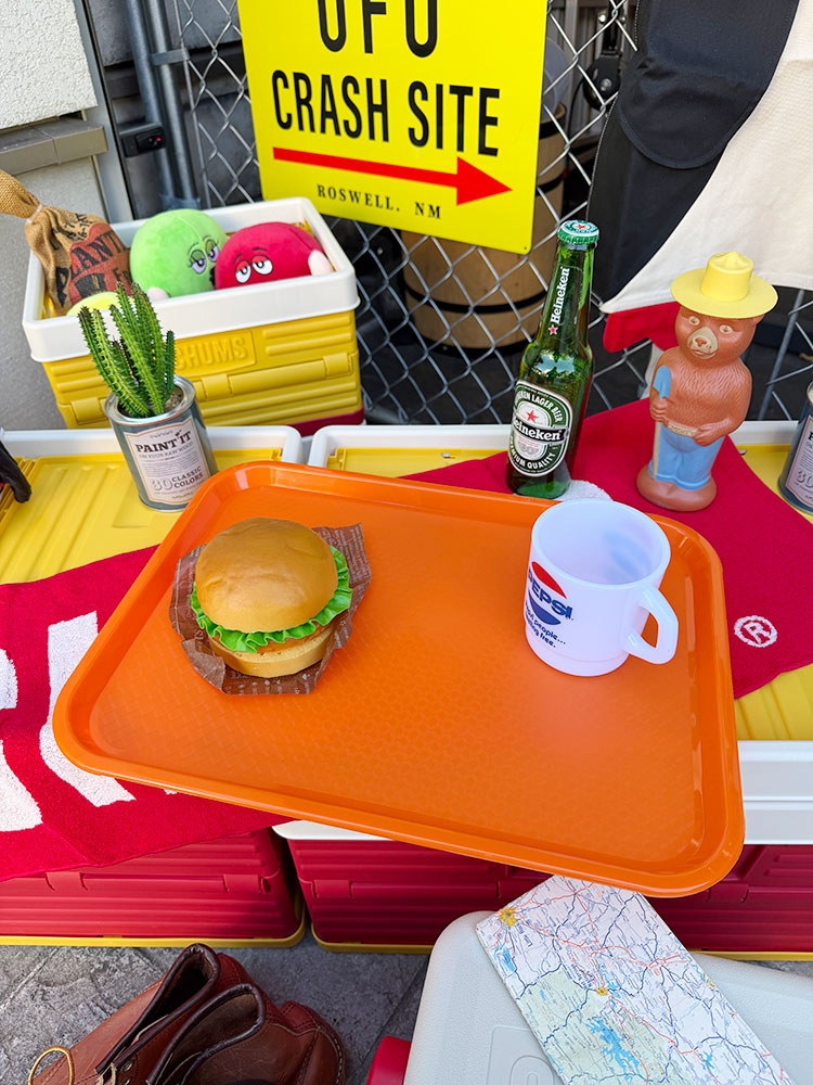 アメリカのレストランで使われてる業務用　ファーストフードトレイ　（オレンジ）　単品 ■ アメリカン雑貨 アメリカ雑貨 | 