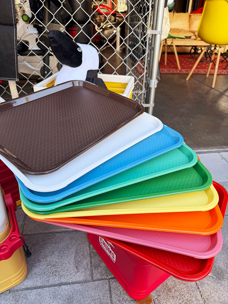 アメリカのレストランで使われてる業務用　ファーストフードトレイ　（グリーン）　単品 ■ アメリカン雑貨 アメリカ雑貨 |  | 04