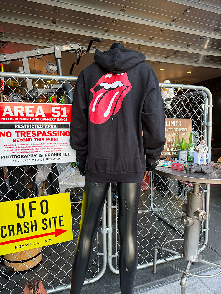 ローリングストーンズ　リップス＆タン　ジップアップフーディ　パーカー　公式グッズ ■ アメリカン雑貨 アメリカ雑貨 |  | 03