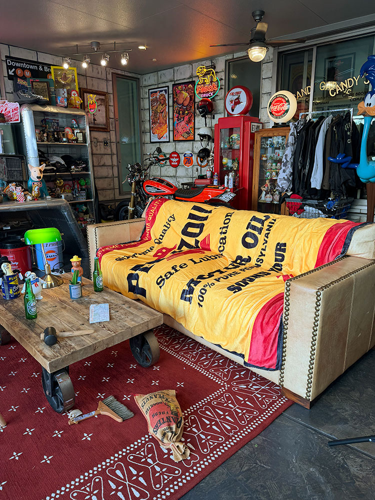 ペンズオイル　フリースブランケット　200cm×140cm ■ アメリカン雑貨 アメリカ雑貨 毛布 |  | 04