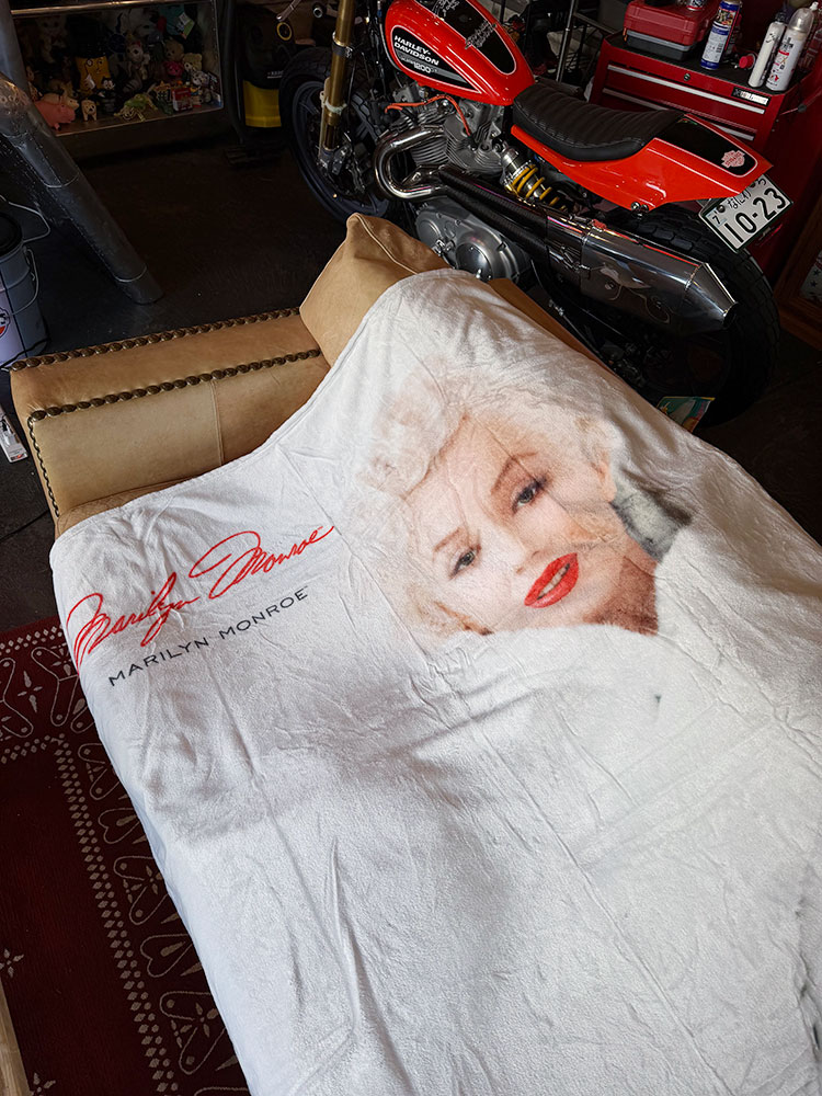 マリリン・モンロー　フリースブランケット ■ アメリカン雑貨 アメリカ雑貨 毛布 |  | 04