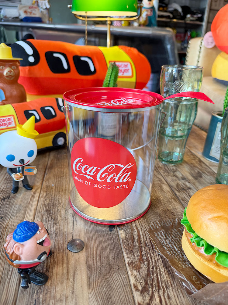 コカ・コーラ　クリアストレージ　（ラウンドロゴ） ■ アメリカン雑貨 アメリカ雑貨 | Coca Cola