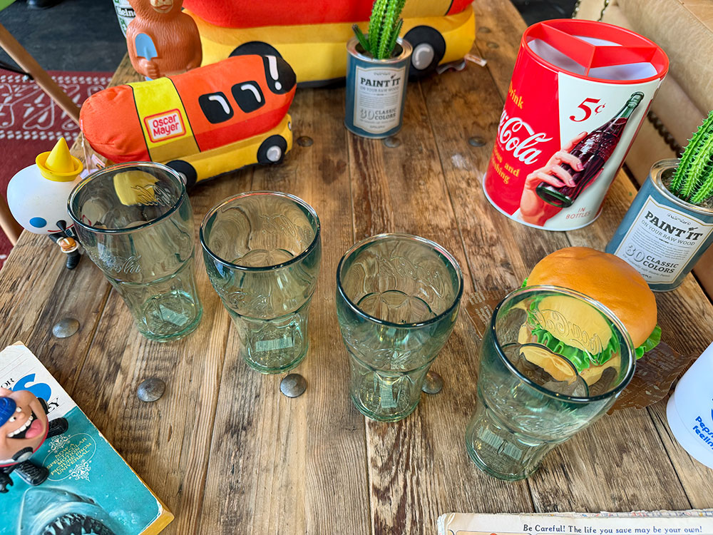 コカ・コーラ　コンツアーボトル　プラスチックカップ　（4個セット/グリーン） ■ アメリカン雑貨 アメリカ雑貨 | Coca Cola | 01